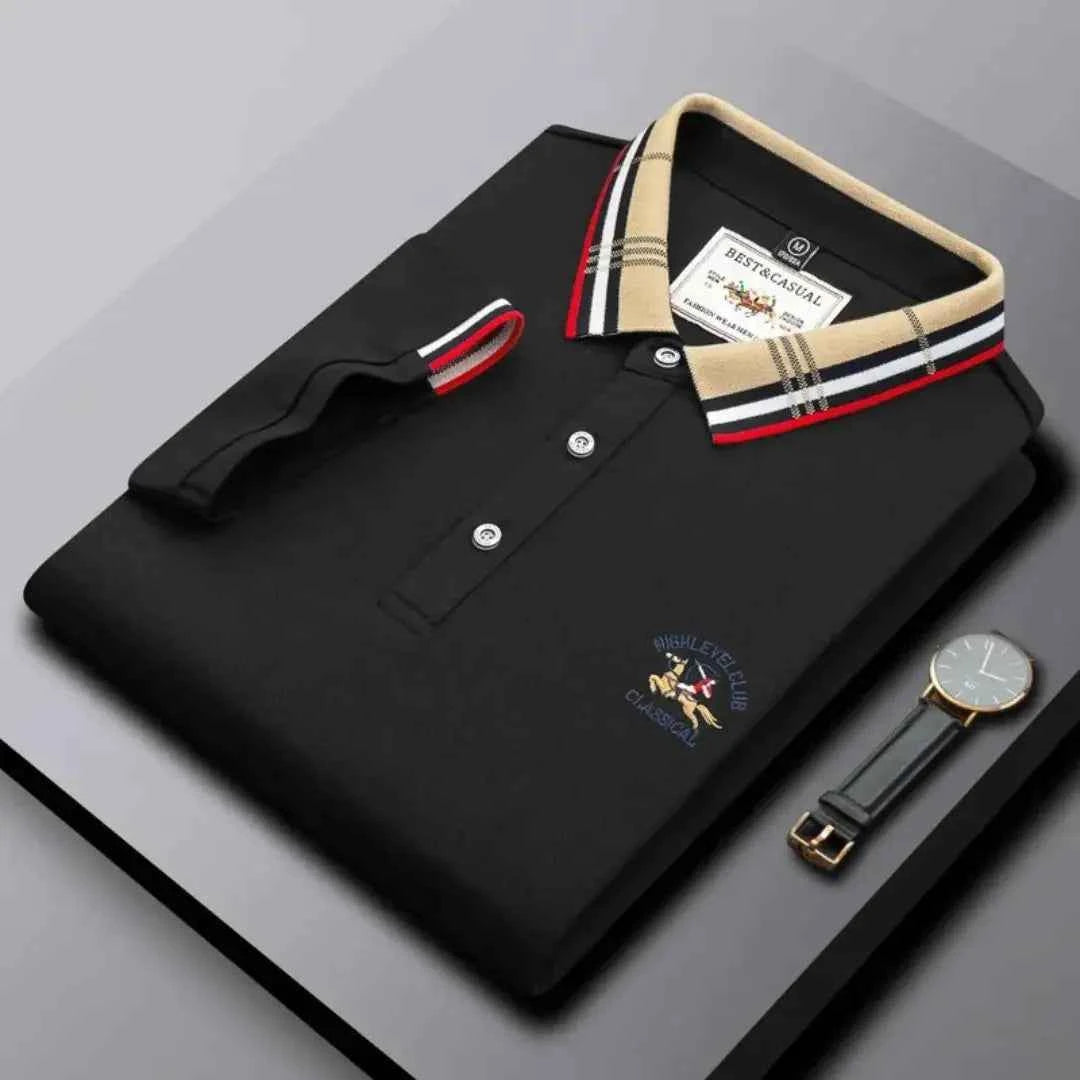 Men's Classic Polo Shirt Black