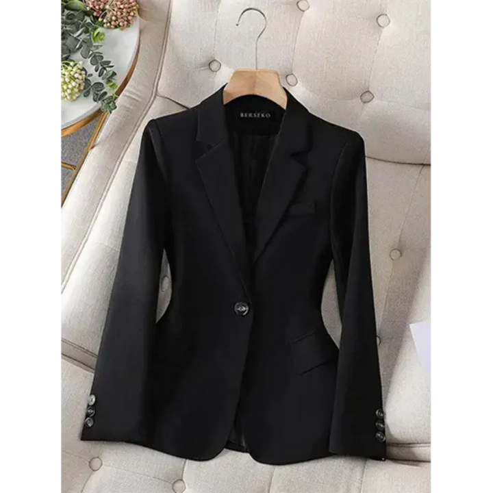 Women's Stylish Classic Blazer Black