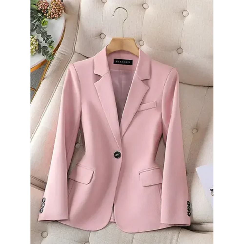Women's Stylish Classic Blazer Pink