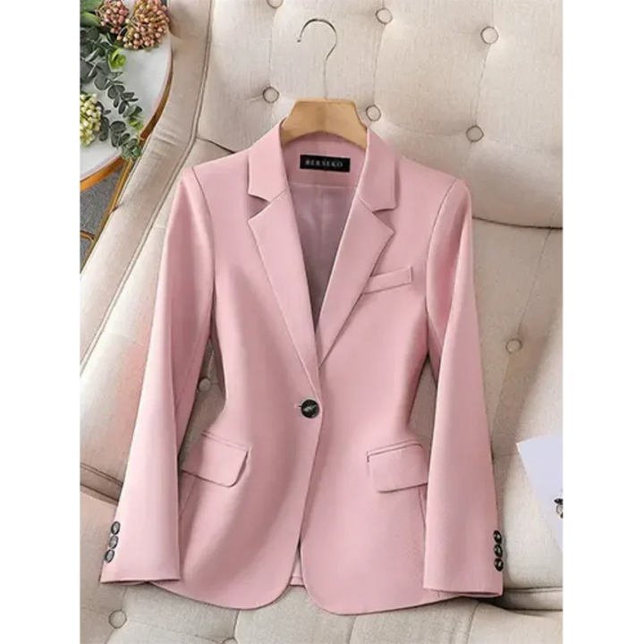 Women's Stylish Classic Blazer Pink