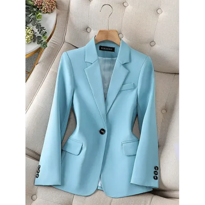 Women's Stylish Classic Blazer Blue