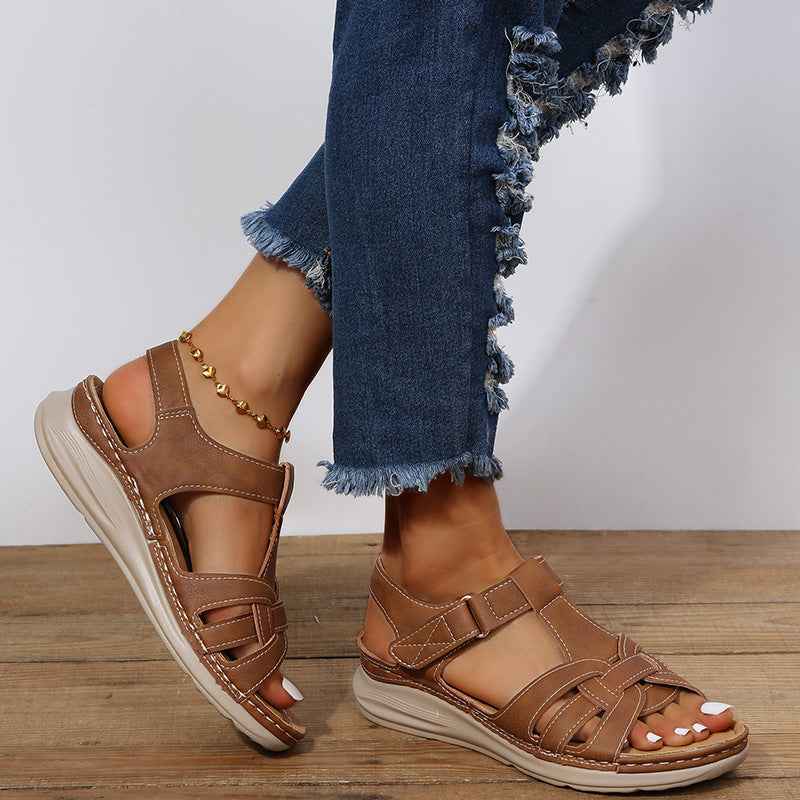 Kletti – Women's Sandals with Convenient Velcro Closure