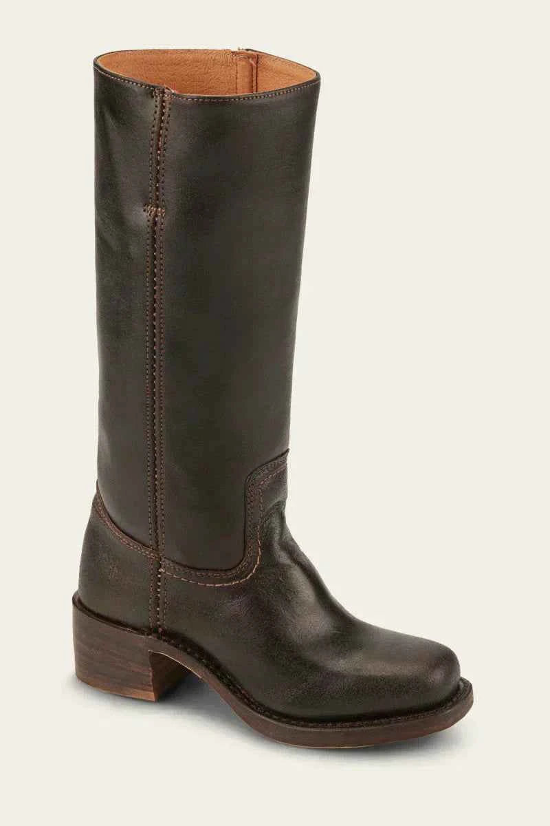 Van | Knee-High Boots with Slim Fit and Structured Sole
