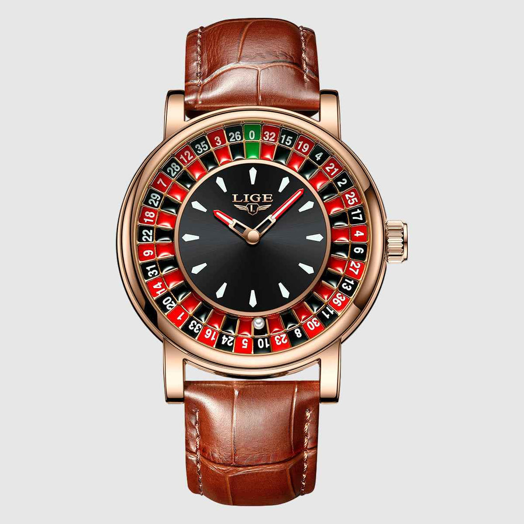 Standard Fit Rose Gold Tone Dial Watch Rose Gold