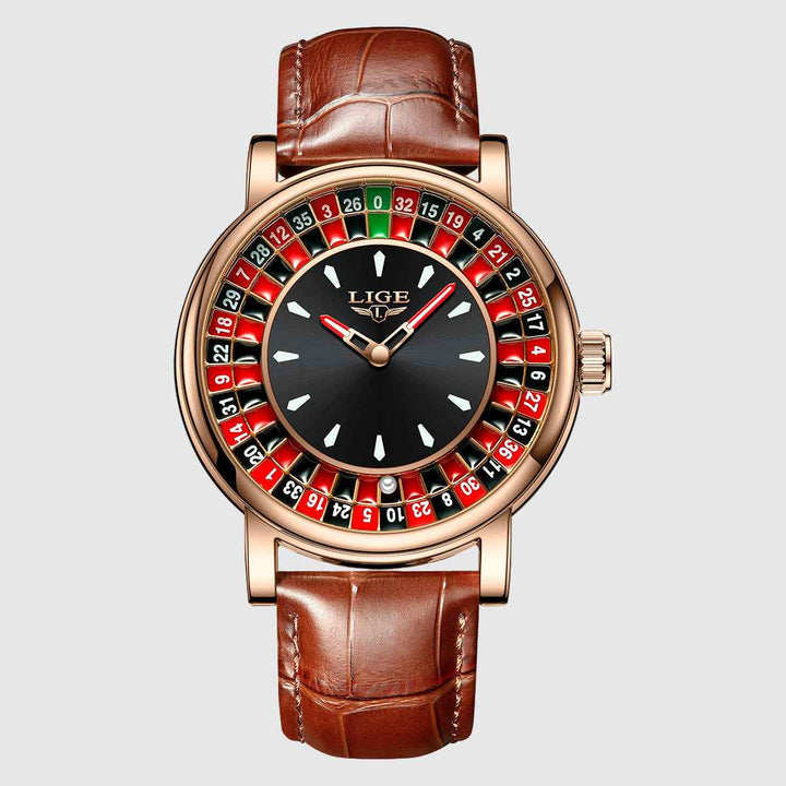 Standard Fit Rose Gold Tone Dial Watch Rose Gold