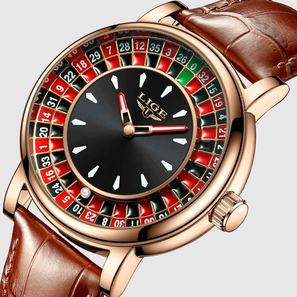 Standard Fit Rose Gold Tone Dial Watch