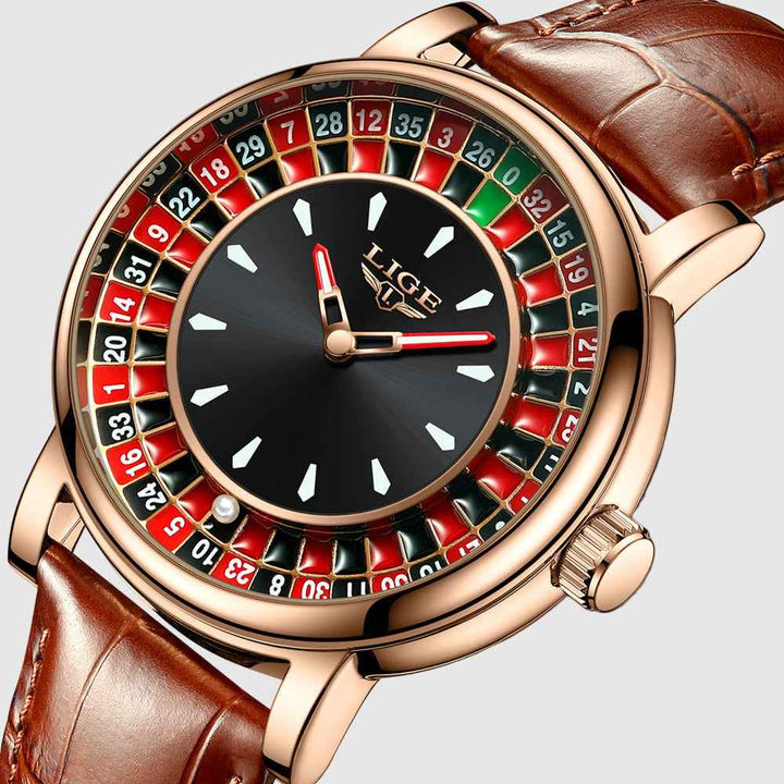 Standard Fit Rose Gold Tone Dial Watch