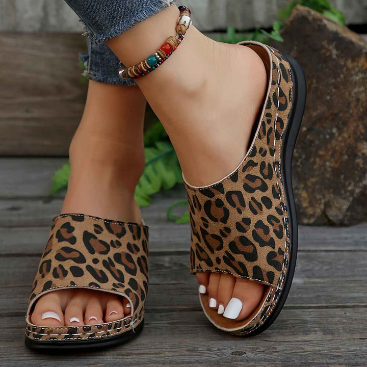 Comfortable Women's Slip-On Sandals with Orthopedic Footbed