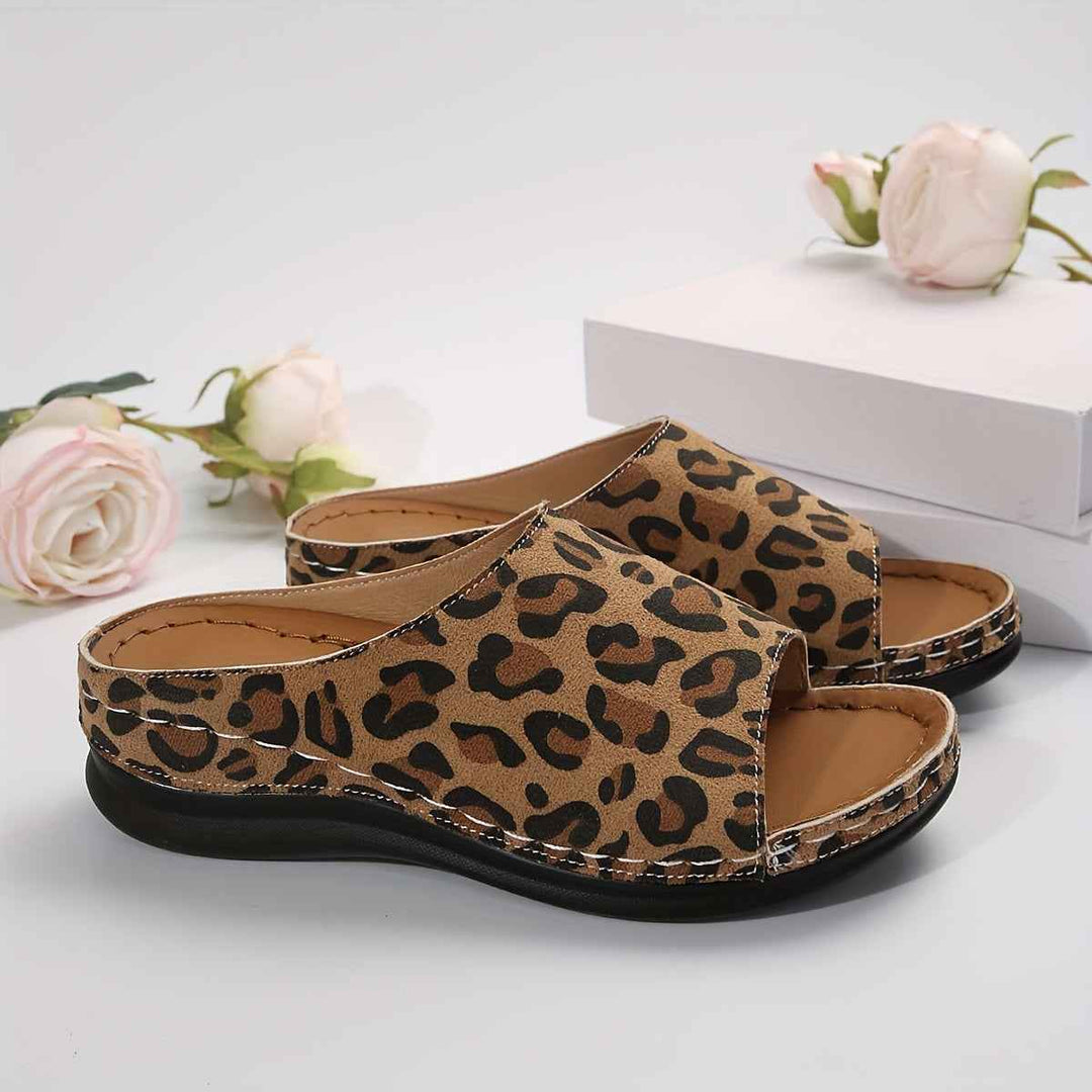 Comfortable Women's Slip-On Sandals with Orthopedic Footbed