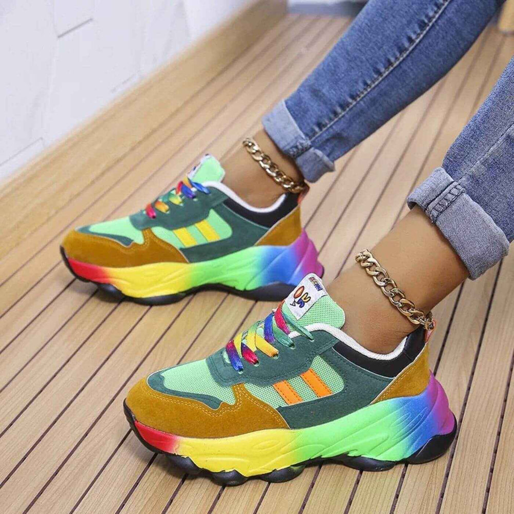 Lexi | Vibrant Orthopedic Sneakers Green