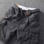 Men's Belted Cargo Shorts