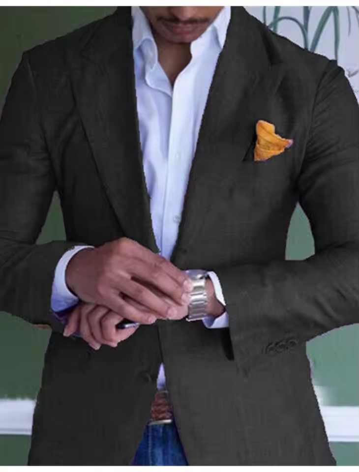 Linen Blazer For Men Formal And Casual Wear Lightweight