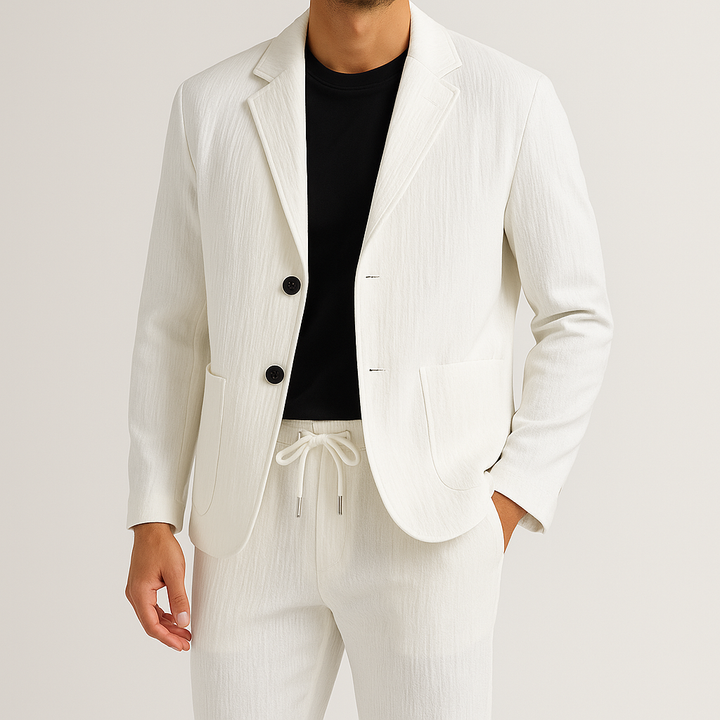 Linen Blazer Set for Effortless Style