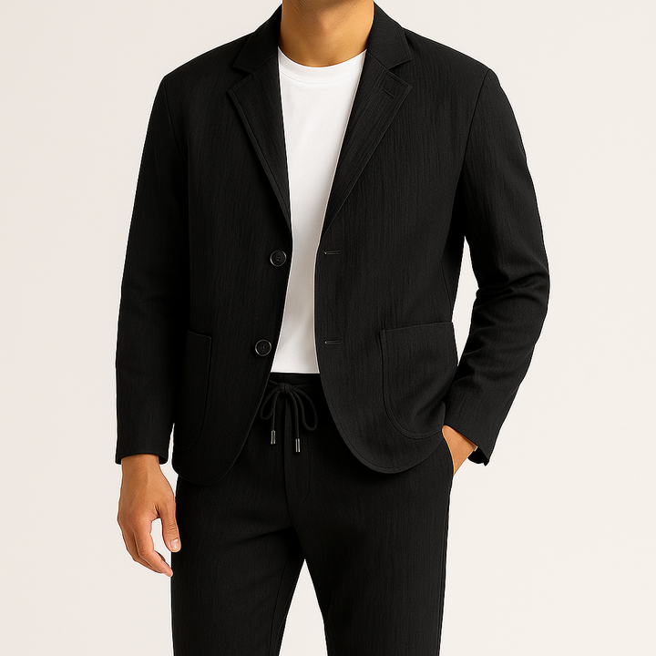 Linen Blazer Set for Effortless Style