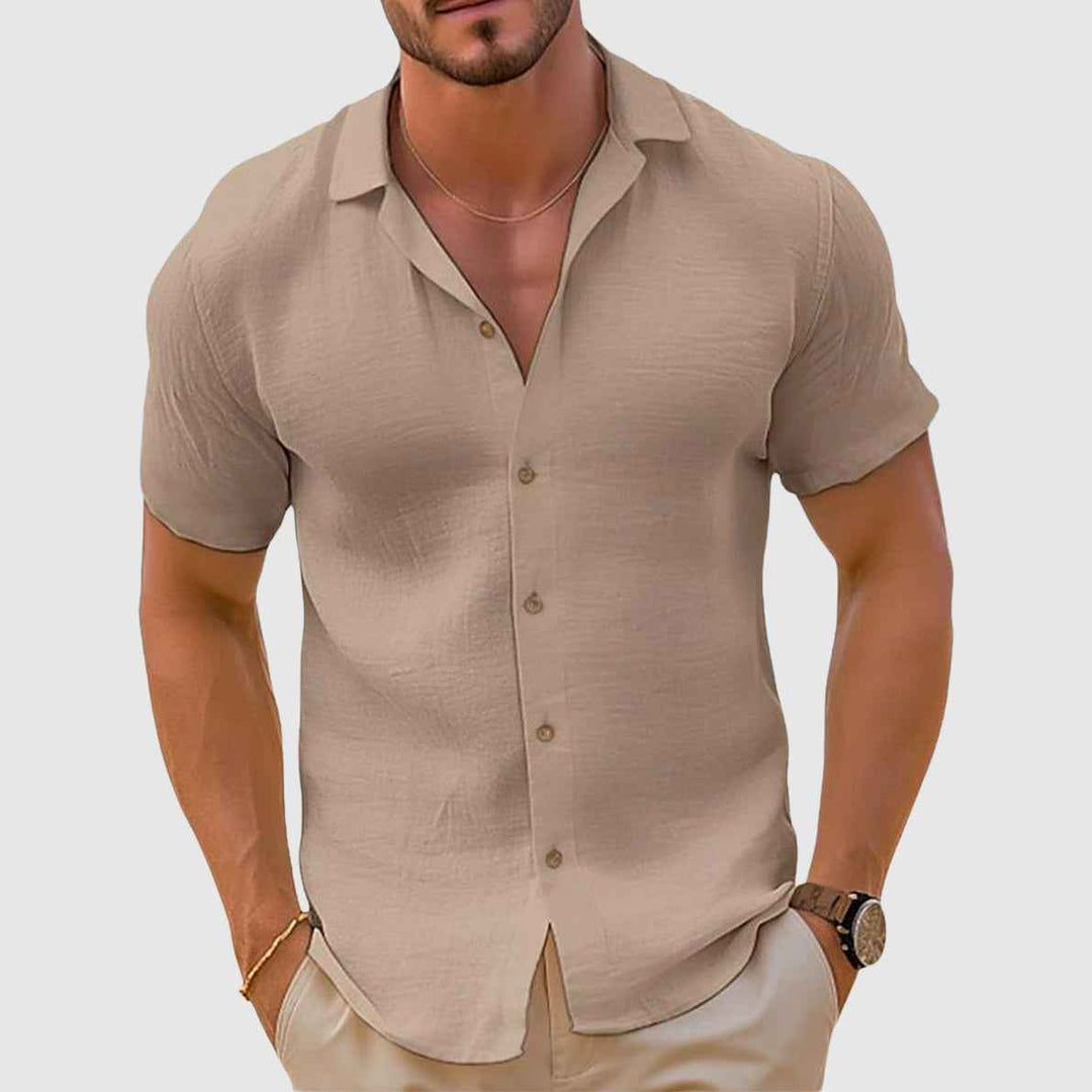 Men's Premium Casual Top Khaki