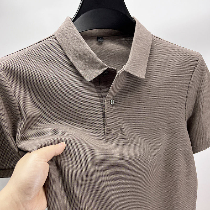 Men's Classic Knit Polo Shirt