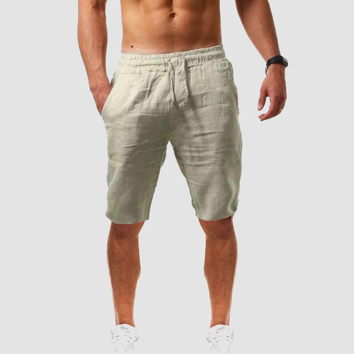 Men's Minimalist Casual Shorts Beige