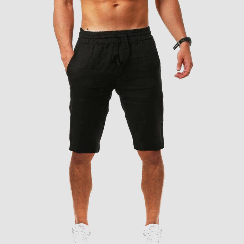 Men's Minimalist Casual Shorts Black