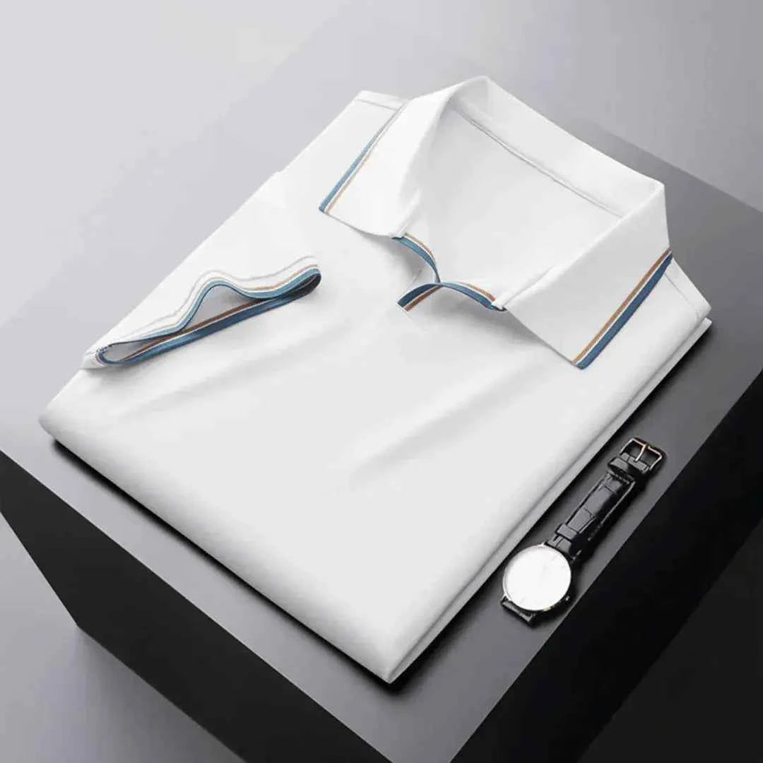 Men's Signature Polo Shirt Bright White