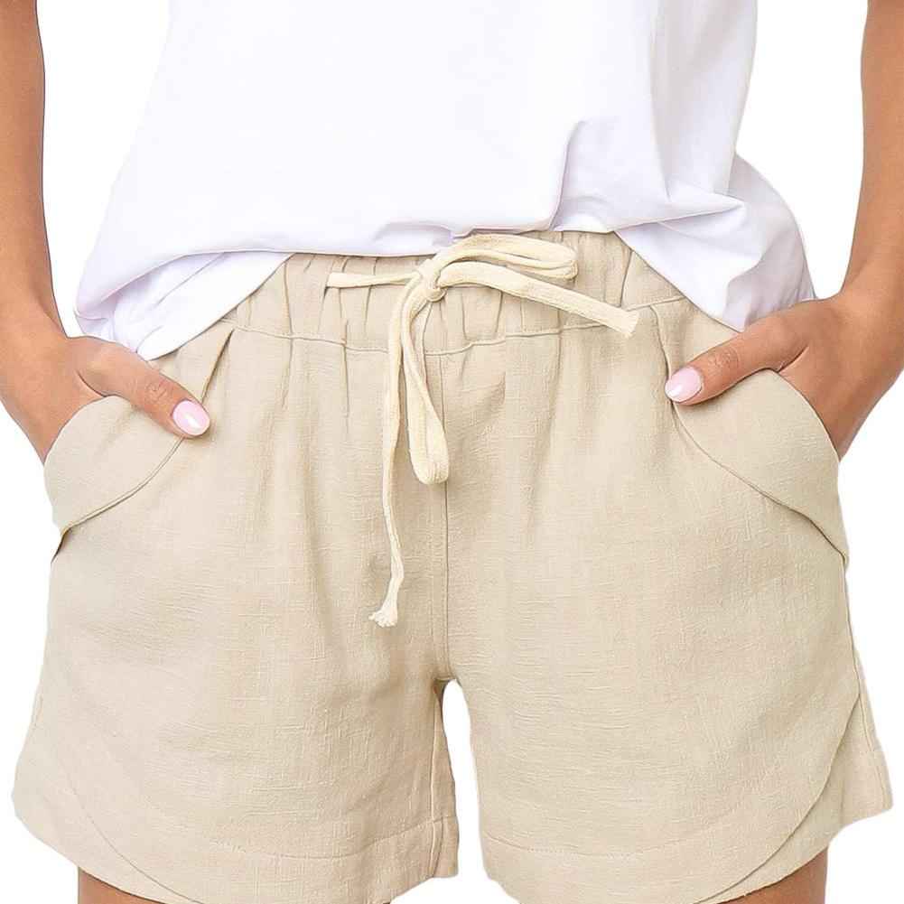 Women's High-Waisted Luna Shorts Apricot