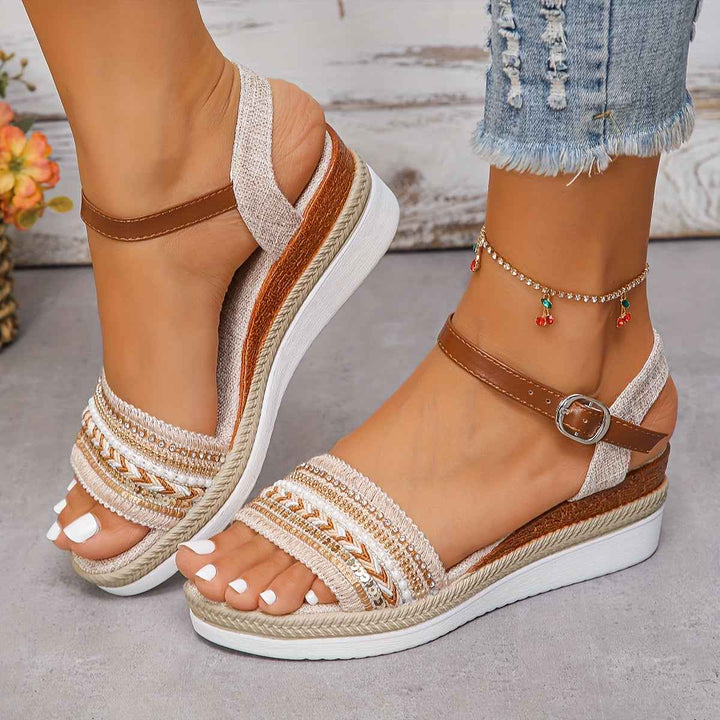 Niamh | Women's Sandals with Rhinestones - Stylish Summer Footwear Colored