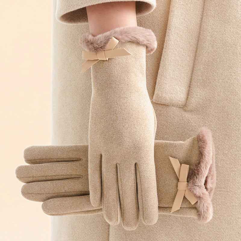 Luxurious Cashmere Gloves for Ultimate Comfort Brown