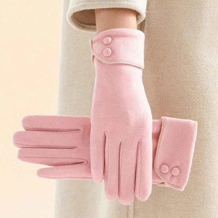 Luxurious Cashmere Gloves for Ultimate Warmth Pink