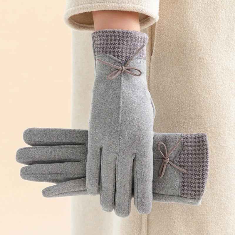 Luxurious Cashmere Gloves for Ultimate Warmth Gray