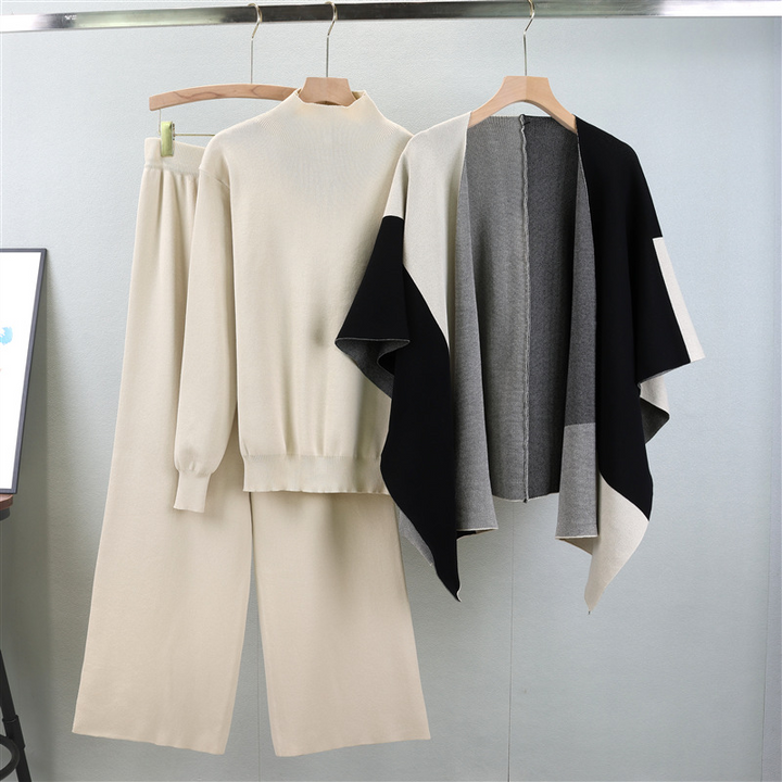 Luxurious Cashmere Set for Ultimate Comfort Apricot One Size