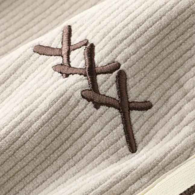 Luxury Corduroy Tracksuit Set
