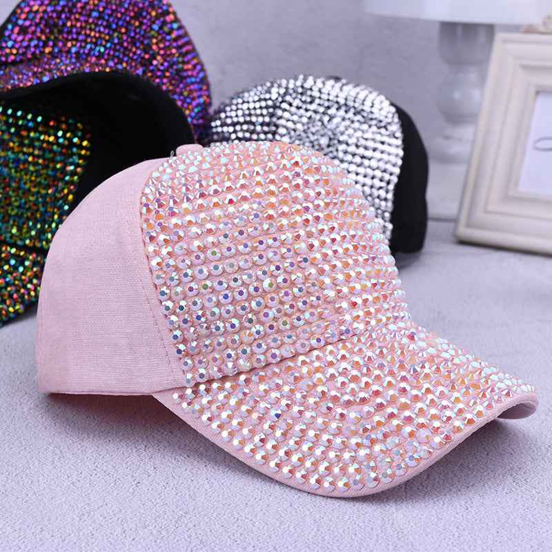 Luxury Sequins Baseball Cap For Women