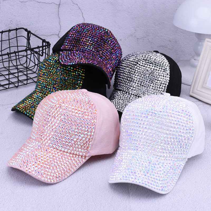 Luxury Sequins Baseball Cap For Women
