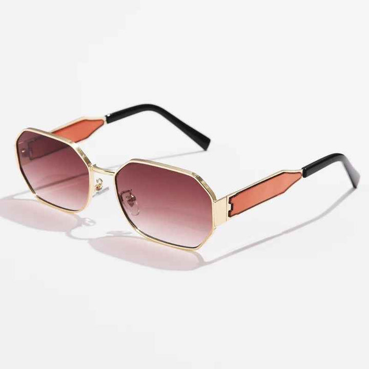 Stylish Geo-Inspired Sunglasses for Trendy Looks Tea