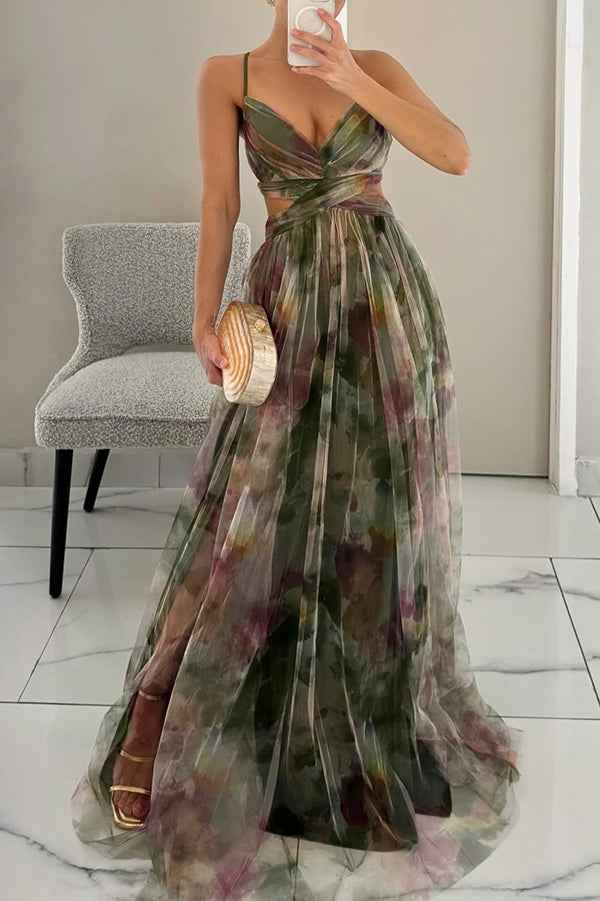Madeline | Floral Maxi Dress for Effortless Elegance