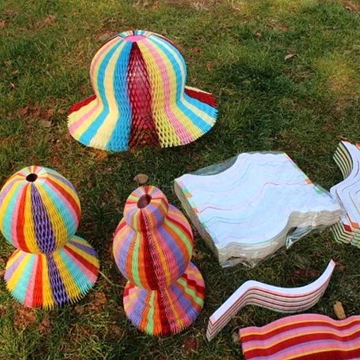 Magic Vase Hat Wholesale Ever-Changing Paper Hat Sun Hat Tourist Attraction