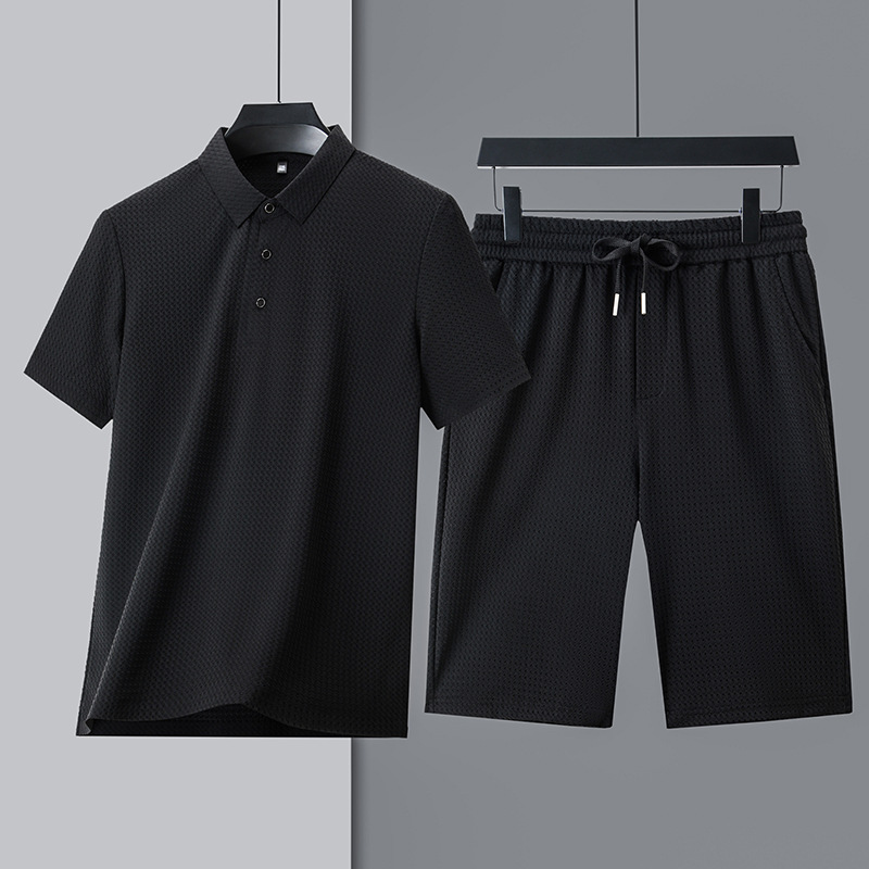 Premium Wimbledon Polo Set Black