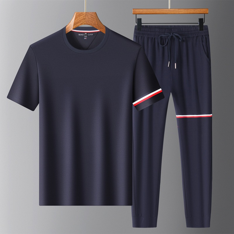Italian Tracksuit Set for Men Royal Navy