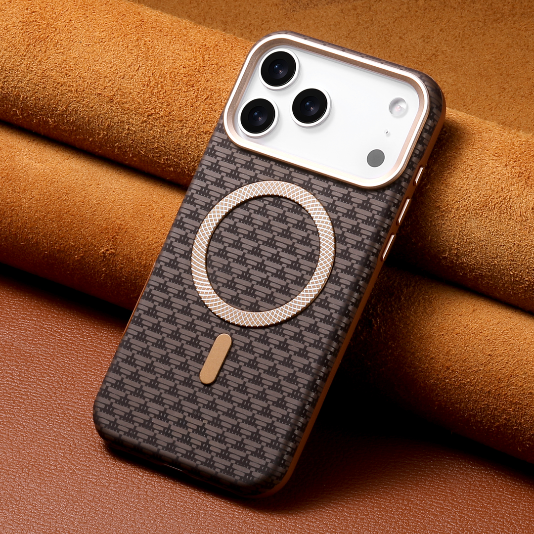 MagSafe iPhone Case by Castello Brown