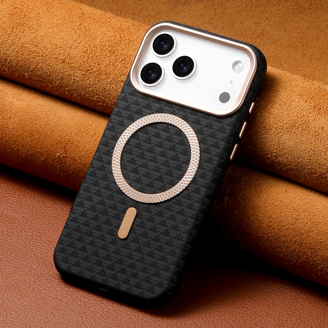 MagSafe iPhone Case by Castello Black