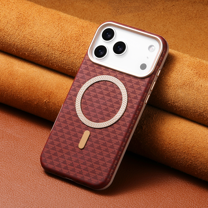 MagSafe iPhone Case by Castello Red
