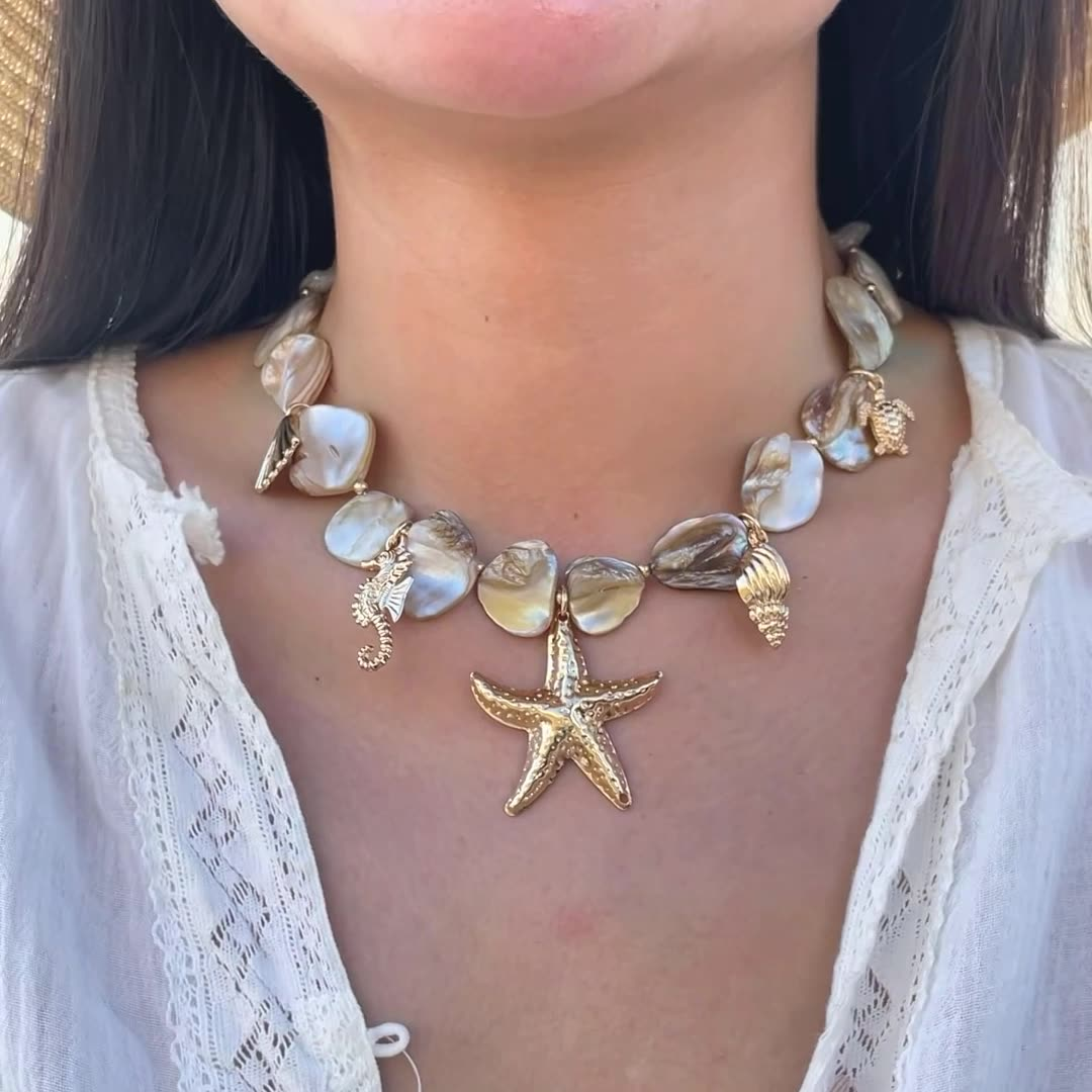 Elegant Ocean-Inspired Necklace