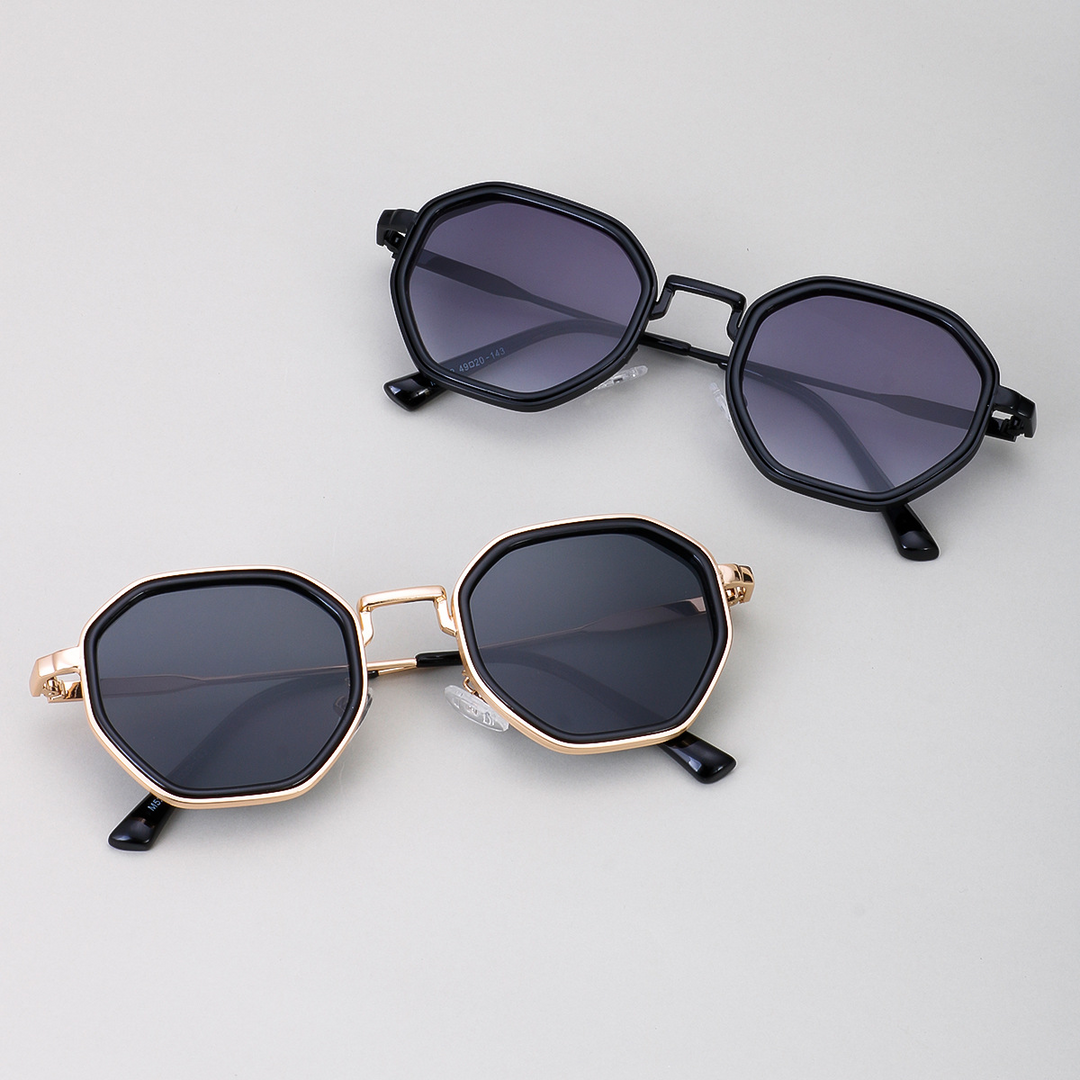 Geometric Fashion Sunglasses