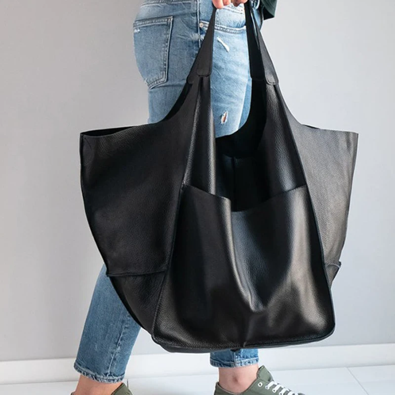 Chic Slouch Bag for Effortless Style Black