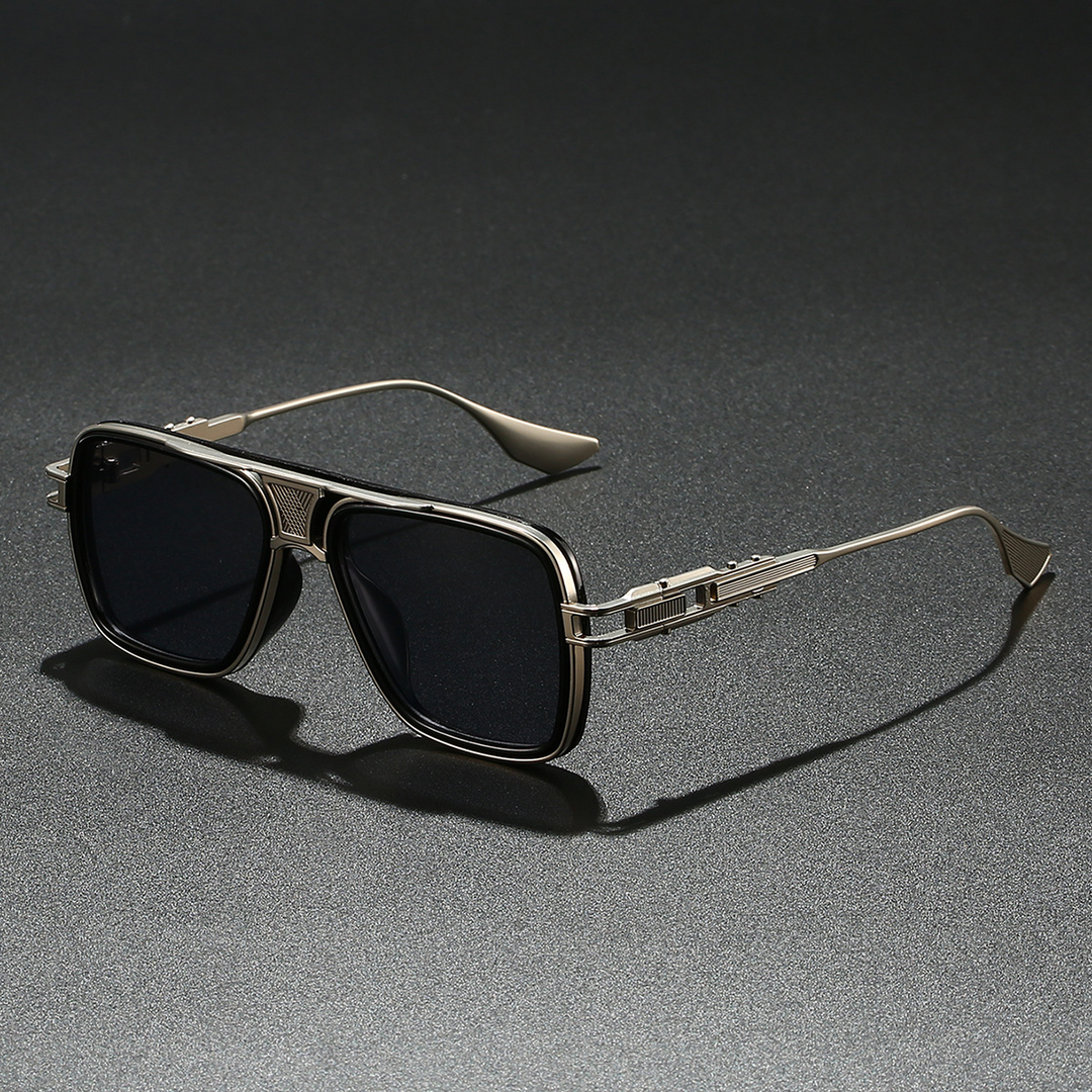 Stylish Aviator Sunglasses for Ultimate Eye Protection Silver Gray