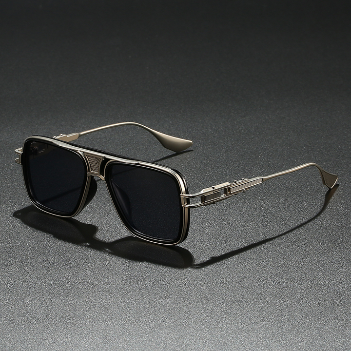 Stylish Aviator Sunglasses for Ultimate Eye Protection Silver Gray