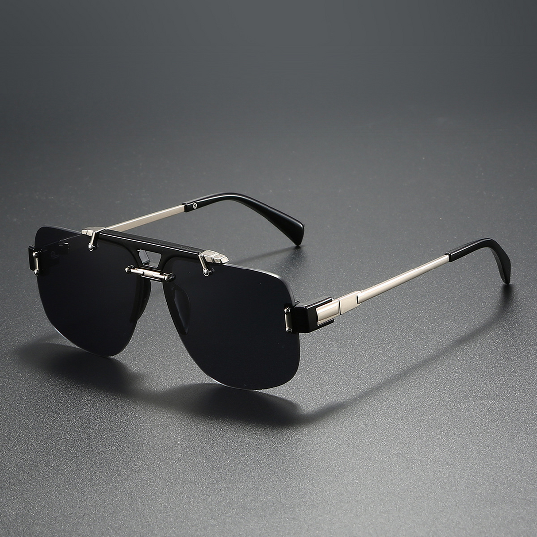 Stylish Rimless Sunglasses for Ultimate Fashion Gray