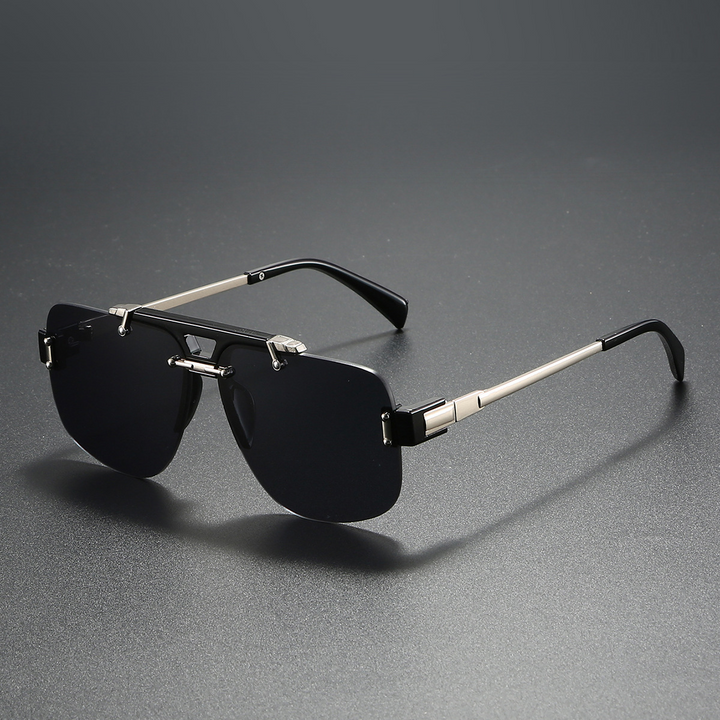 Stylish Rimless Sunglasses for Ultimate Fashion Gray