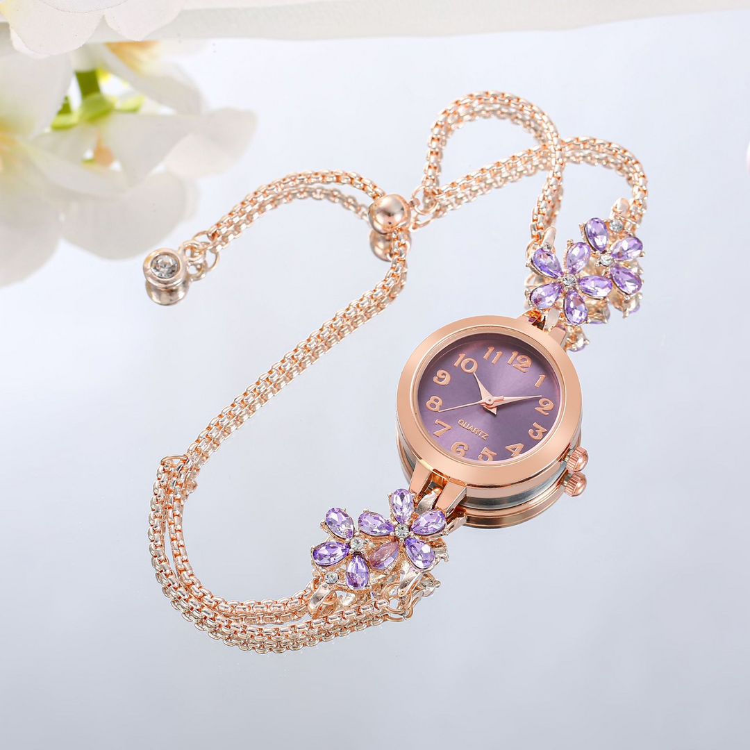 Elegant Bloom Chain Watch