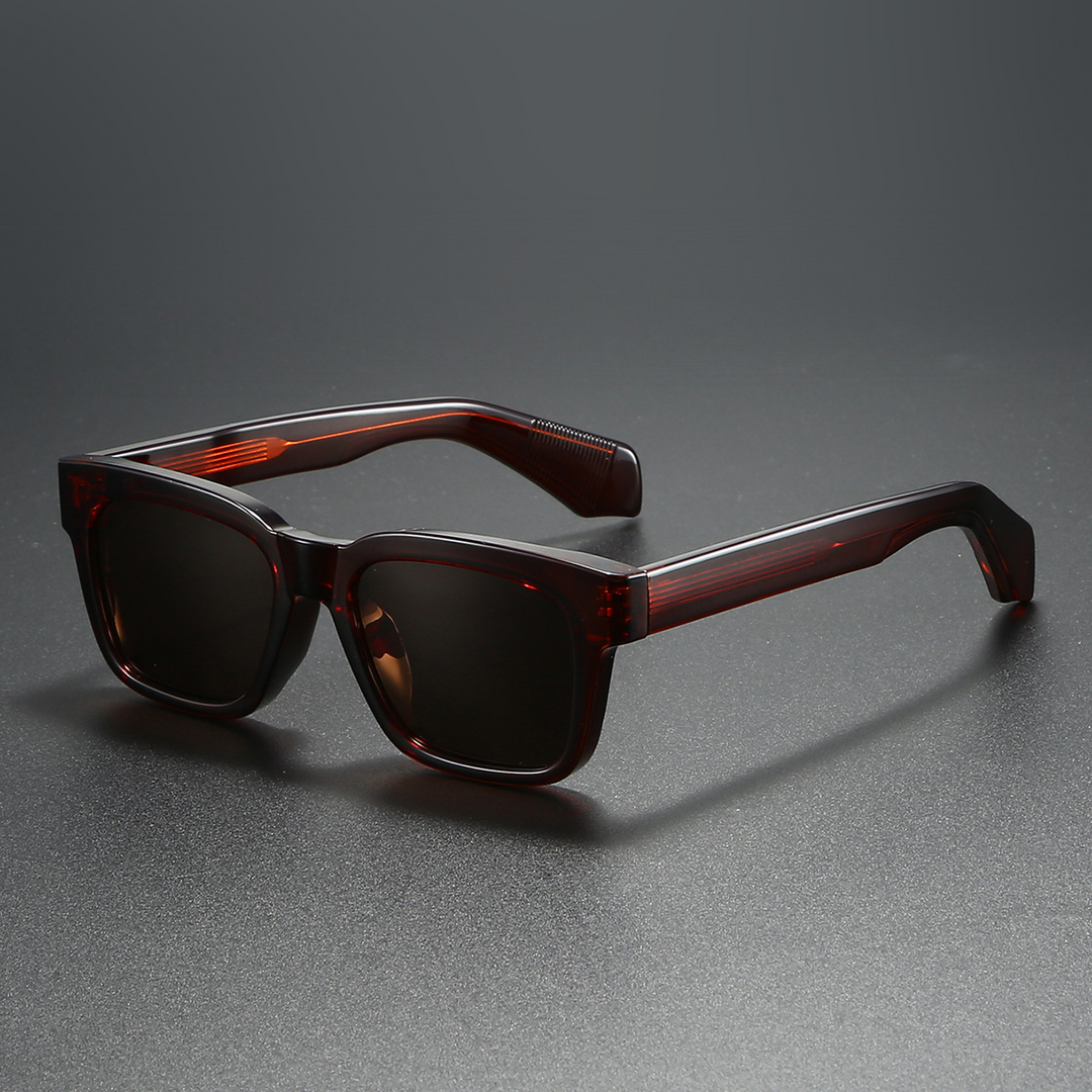 Vintage-Inspired Retro Sunglasses Brown