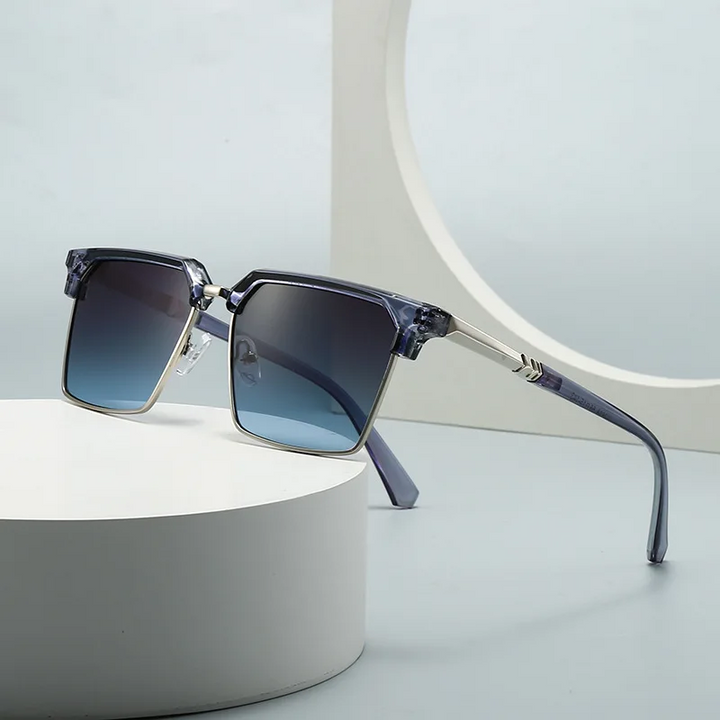 Stylish Square Sunglasses for Ultimate Sun Protection Blue